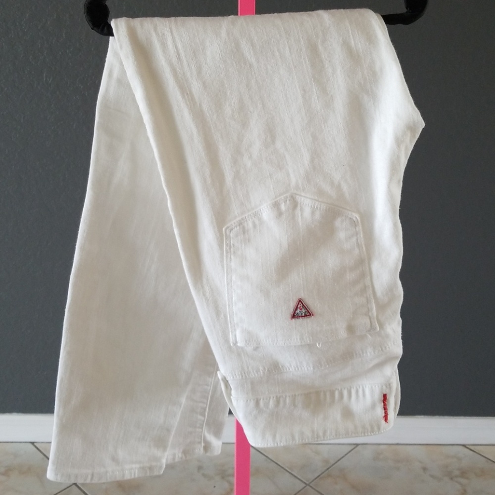 Guess jeans white size 28